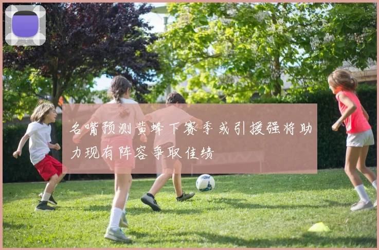 名嘴预测黄蜂下赛季或引援强将助力现有阵容争取佳绩